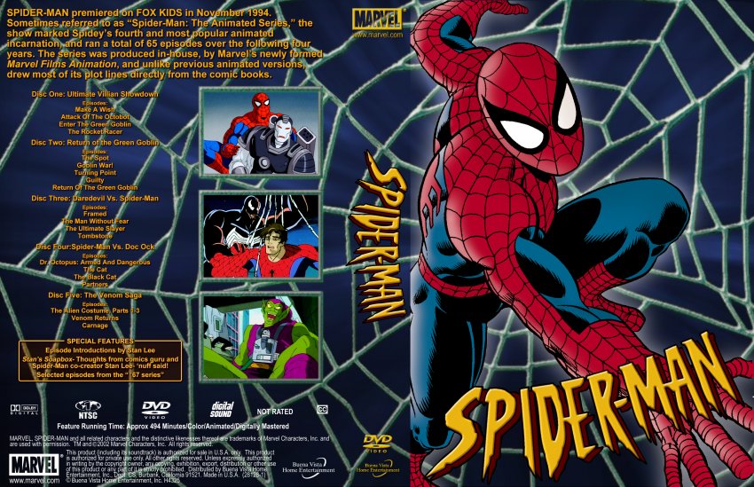 Spider-Man the Animated Series 90s