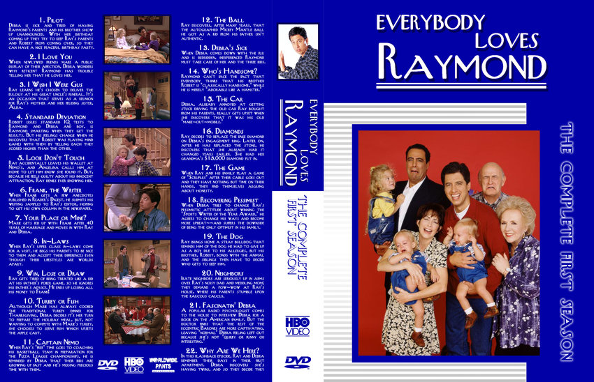 Everybody Loves Raymond Season 1 Tv Dvd Custom Covers 475raymond 3354