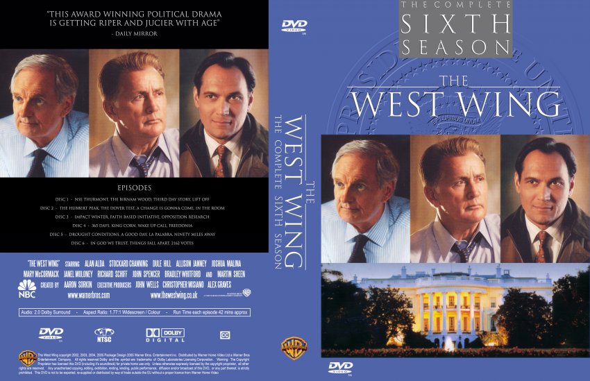 Watch The West Wing Season 3 Online SideReel