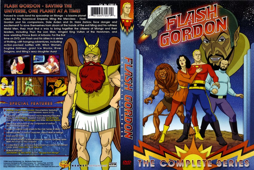 Flash Gordon The Animated Series TV DVD Custom Covers