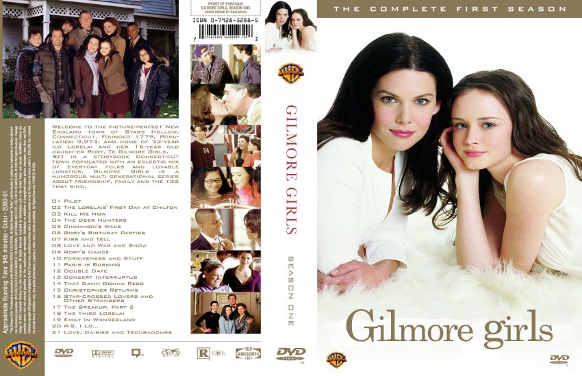 Gilmore Girls Season 1 Tv Dvd Custom Covers 7421gilmore Girls Season 1 Sleeve Custom 6205