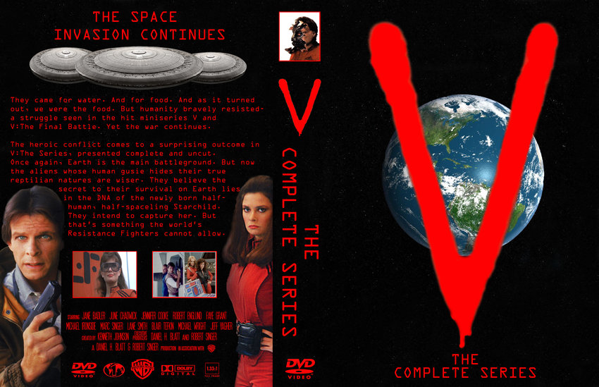 V The Complete Series Tv Dvd Custom Covers Vtheseriesdvdcover