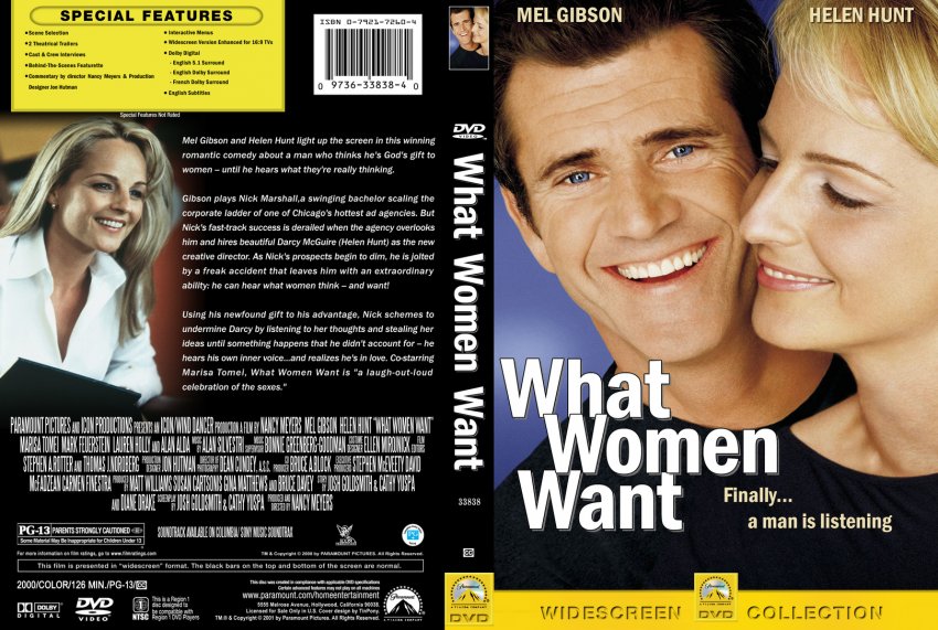 What Women Want Cstm Movie Dvd Custom Covers What Women Want Cstm