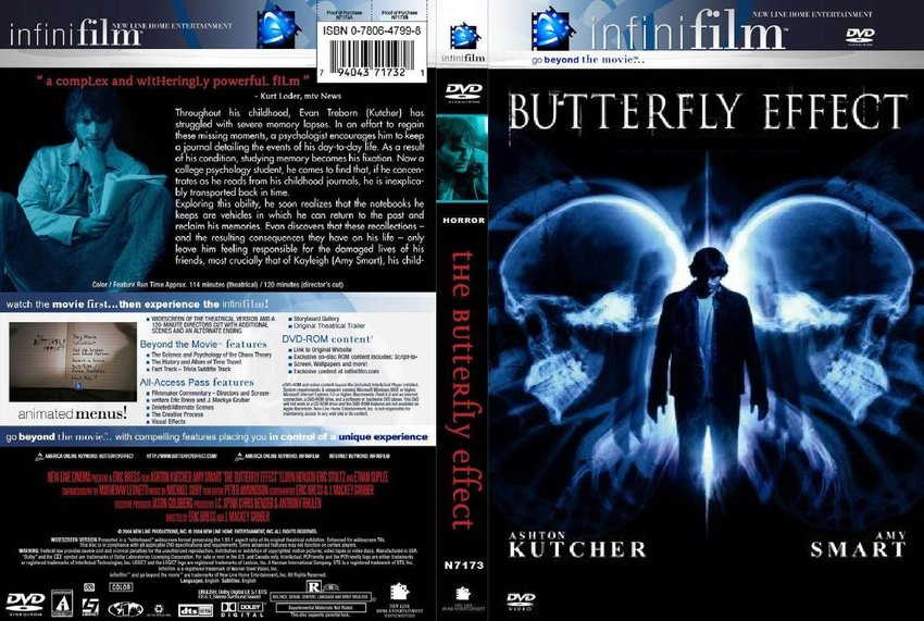 The Butterfly Effect Movie Dvd Custom Covers 11821beffect Dvd Covers 1025