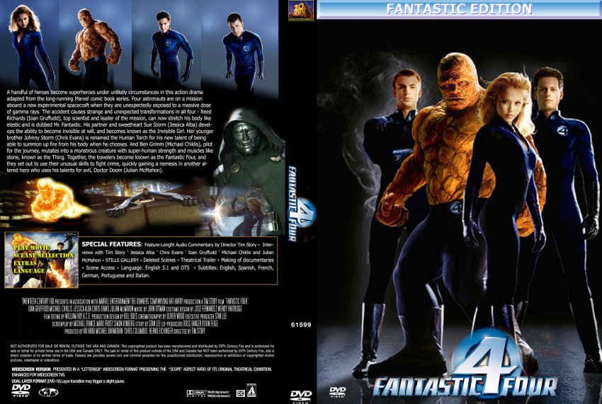 Amazoncom: Fantastic Four Blu-ray: Ioan Gruffudd