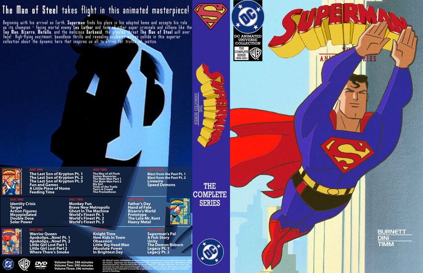 the superman: animated series.