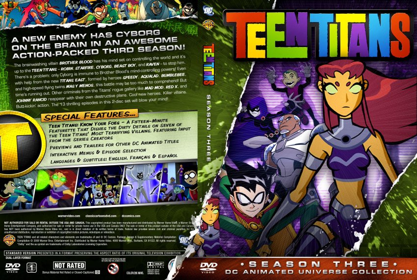 Teen Titans Dvds 47