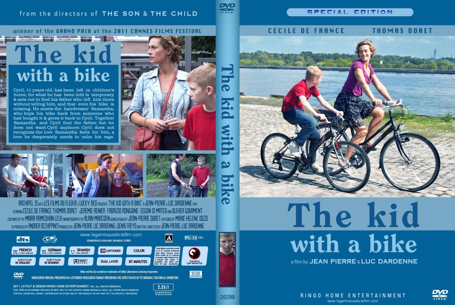 The Kid with a Bike DVD
