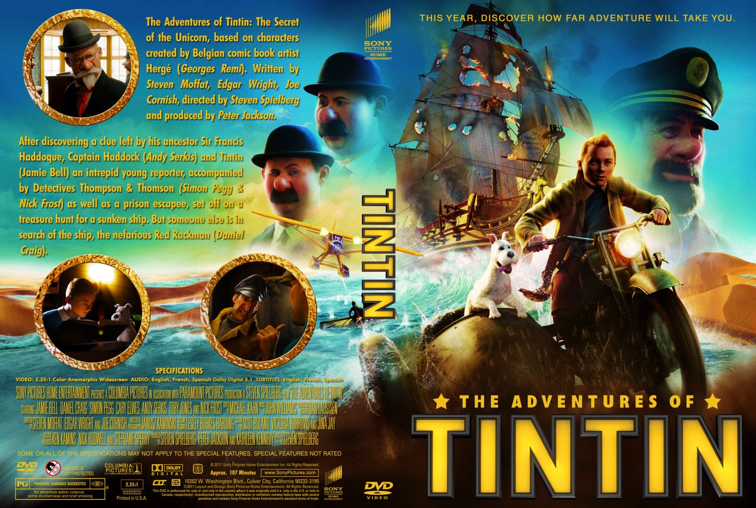 Tintin Dvd