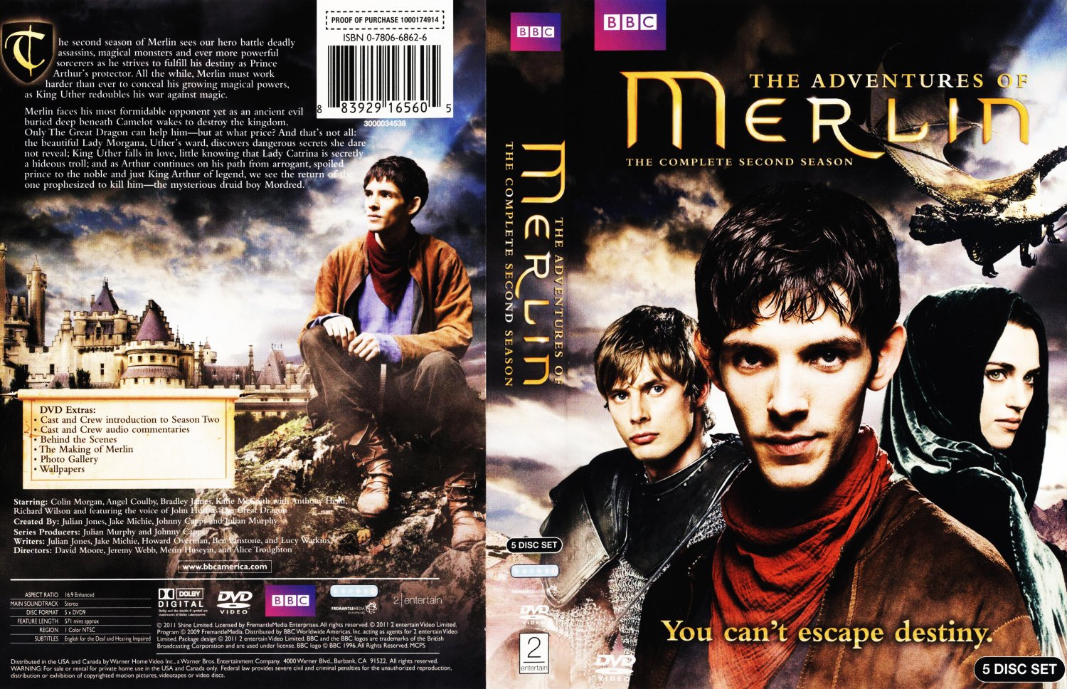 Merlin Dvd Cover