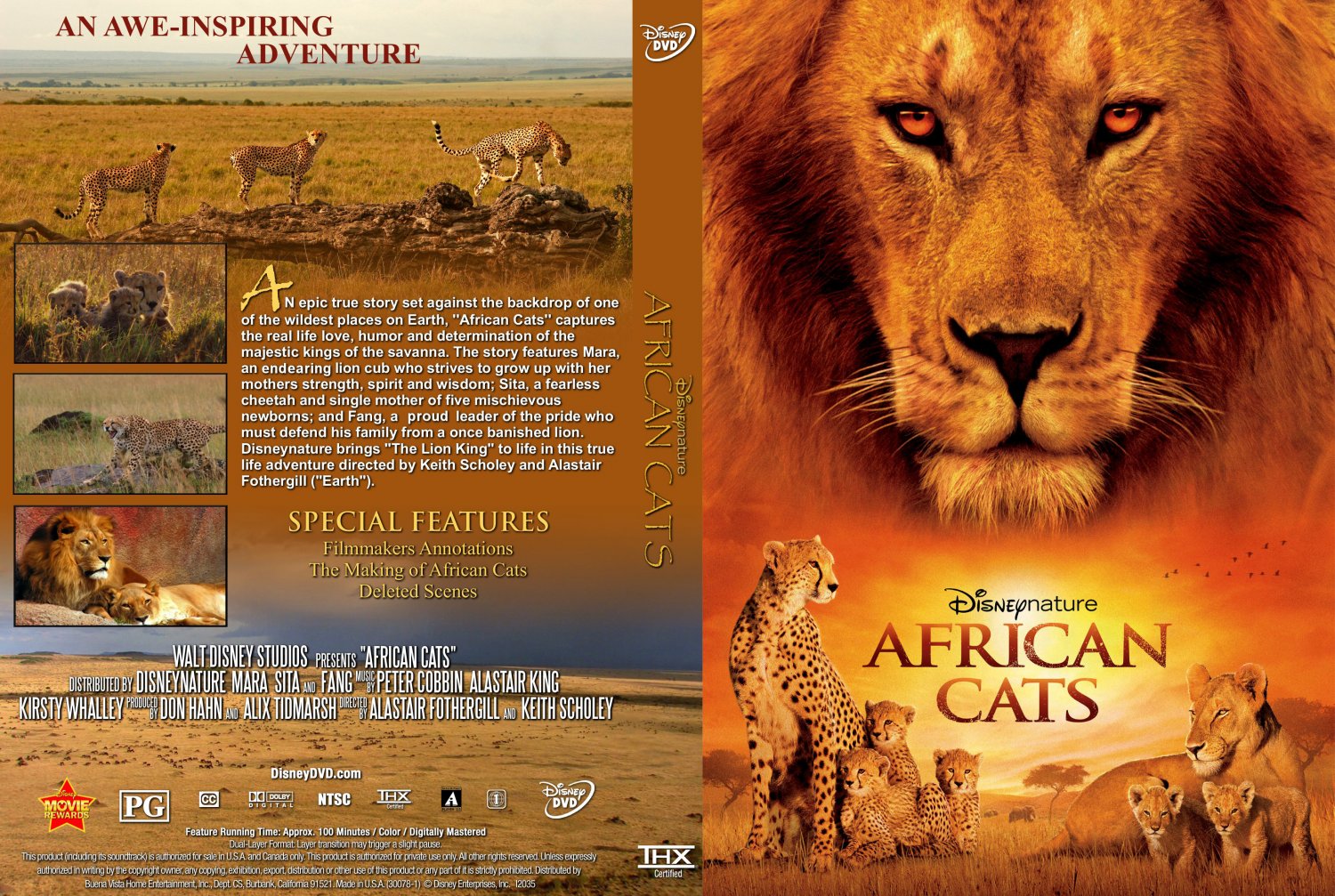 African Cats Movie