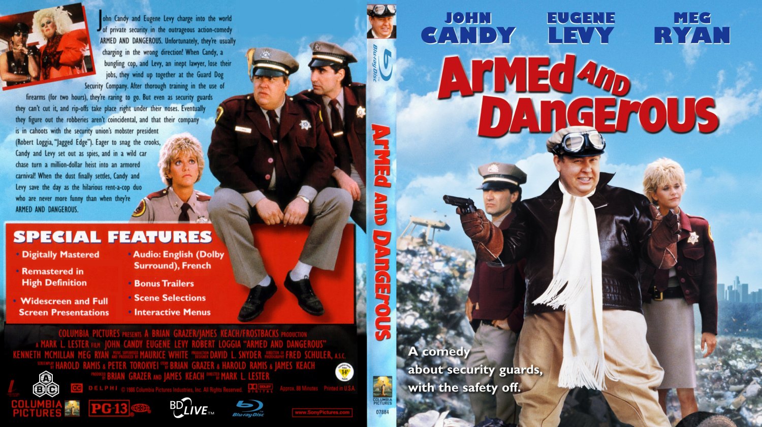 Armed And Dangerous - Movie Blu-Ray Custom Covers - Armed And Dangerous ...