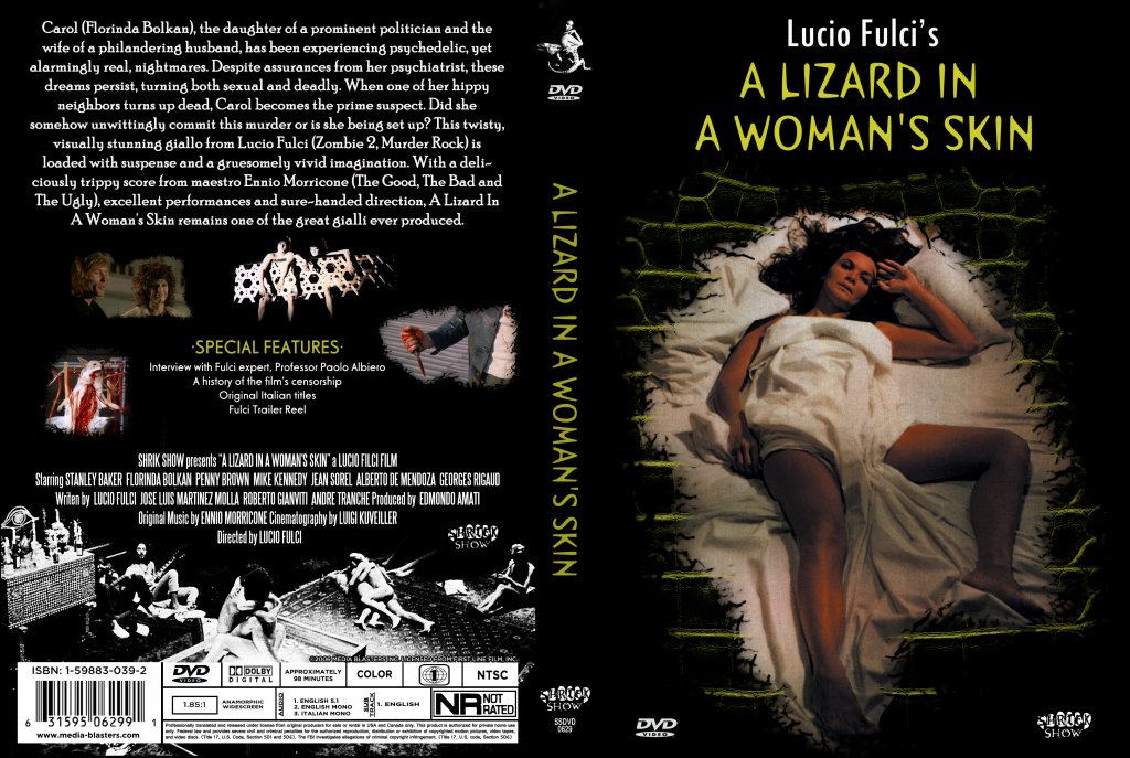 A Lizard In A Woman S Skin Movie Dvd Custom Covers A Lizard In A Woman S Skin Dvd Covers