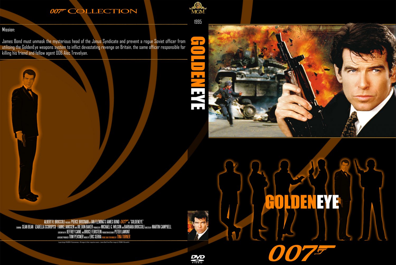 Goldeneye - Movie DVD Custom Covers