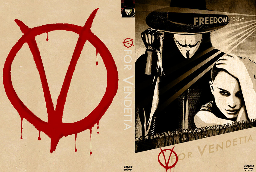 V For Vendetta Movie DVD Custom Covers V For Vendetta DVD Covers