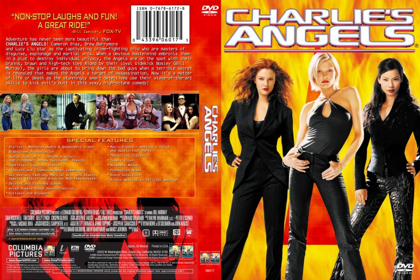 Charlies Angels Movie Dvd Custom Covers 310charliesangels Cstm