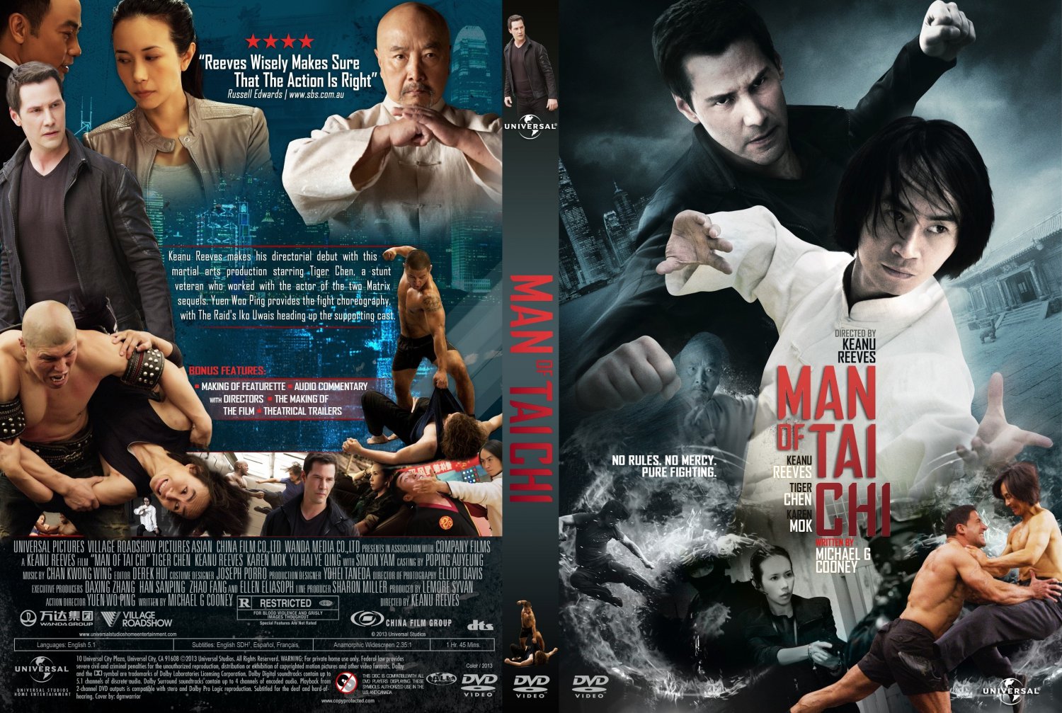 pelcula de Accin ,artes marciales - Man Of Tai Chi