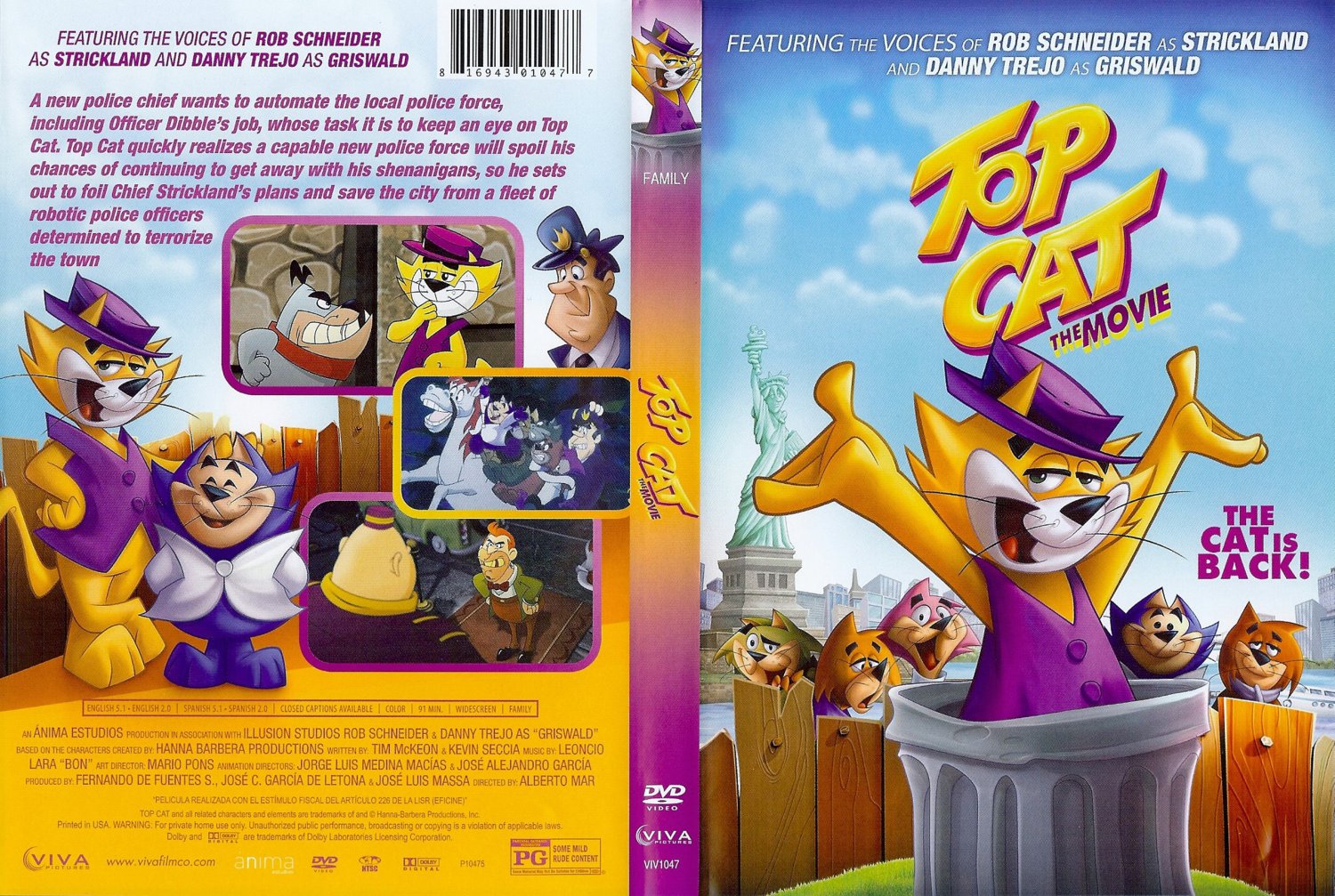 Top Cat Begins (2017) Movie Online 