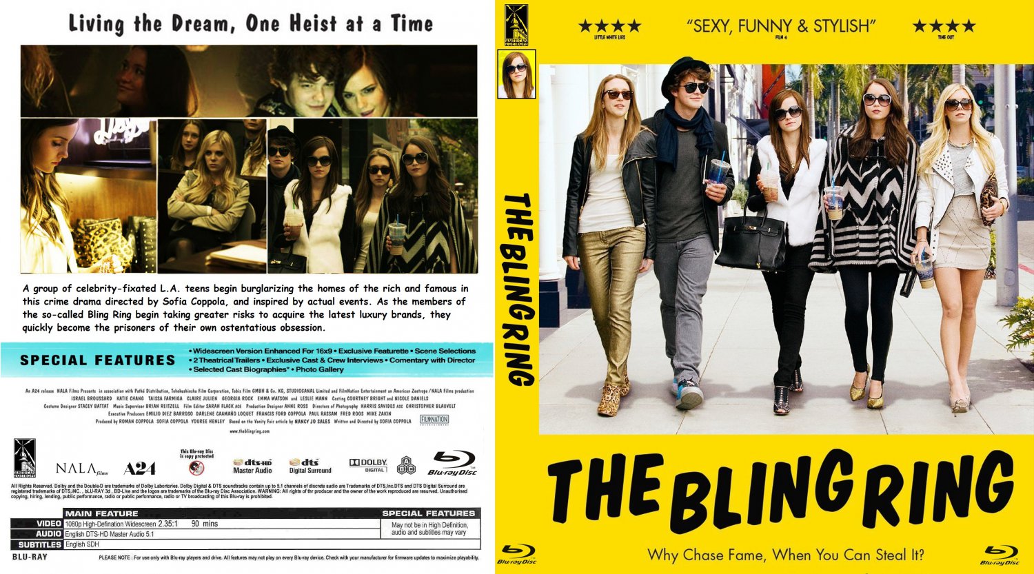 Amazoncom: The Bling Ring Blu-ray Digital: Israel