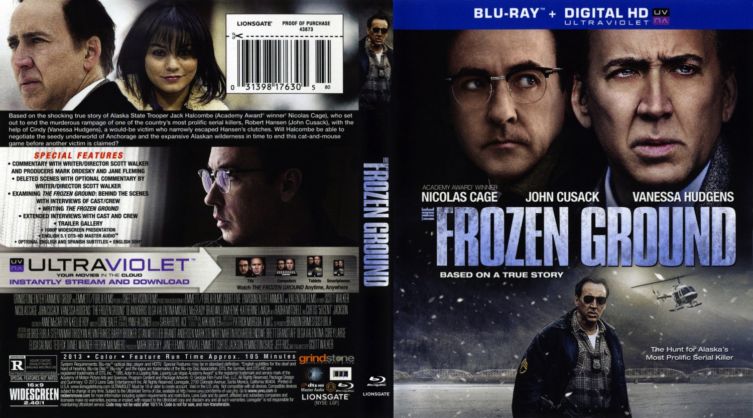 The Frozen Ground 2013 DVD Cover