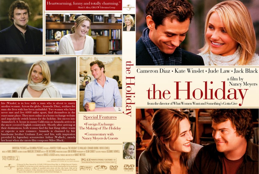 The Holiday Movie DVD Custom Covers 5790The Holiday DVD Covers