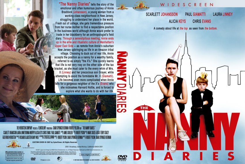 Nanny Diaries Movie Dvd Custom Covers 753nanny Diaries Cyberclown