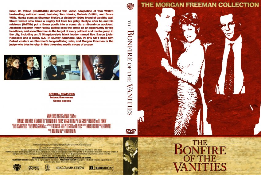 The Bonfire Of The Vanities The Morgan Freeman Collection Movie Dvd