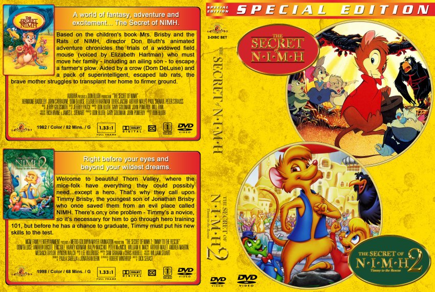 The Secret Of Nimh 1 & 2