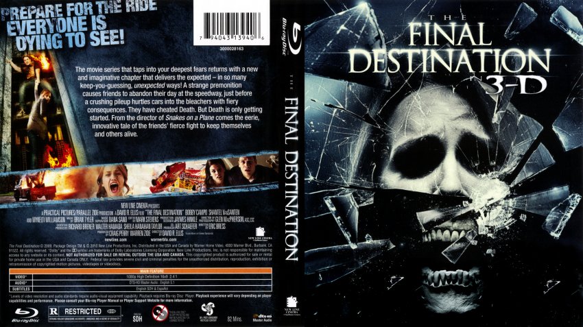 Final Destination Movie Blu Ray Custom Covers Final Destination 3d Br Dvd Covers 