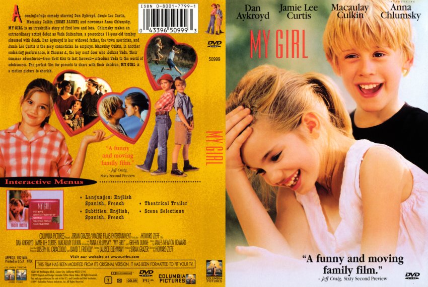 My Girl Movie Dvd Scanned Covers 115my Girl Dvd Covers 