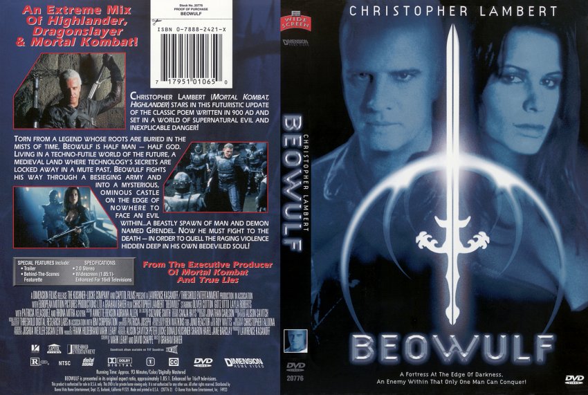 Beowulf Movie DVD Scanned Covers 219Beowulf DVD Covers