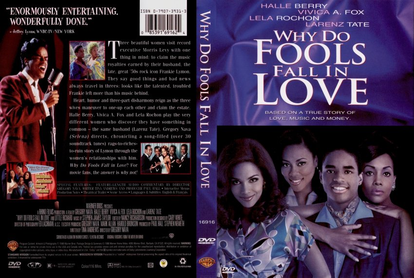  Why Do Fools Fall In Love Movie DVD Scanned Covers 3123Why Do Fools 