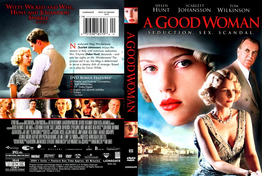 Good Woman A Movie Dvd Scanned Covers Good Woman A Dvd Covers