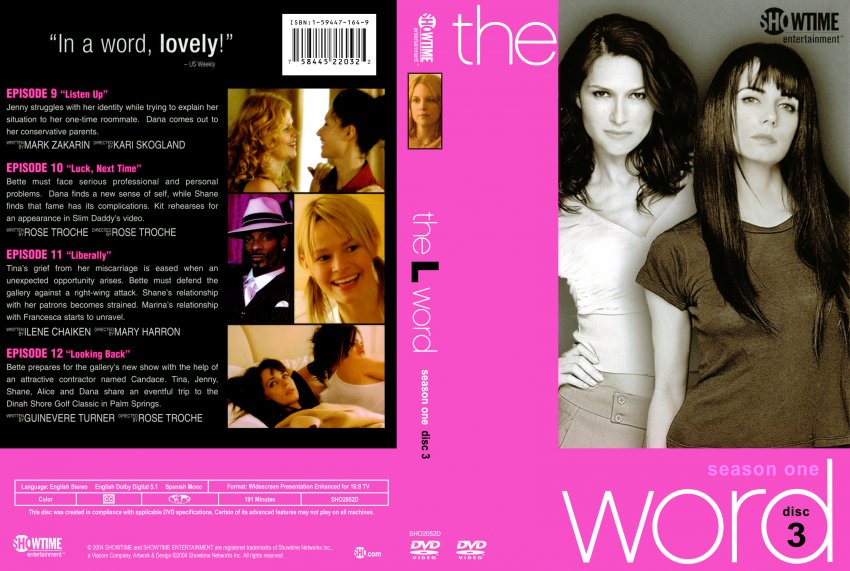 L Word Season 1 Disc 3 Movie Dvd Scanned Covers 349l Word The Season 1 Disc 3 Dvd Covers 