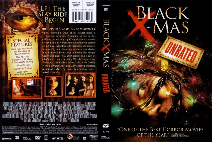 Black Christmas - Movie DVD Scanned Covers - 5171BLACK CHRISTMAS :: DVD