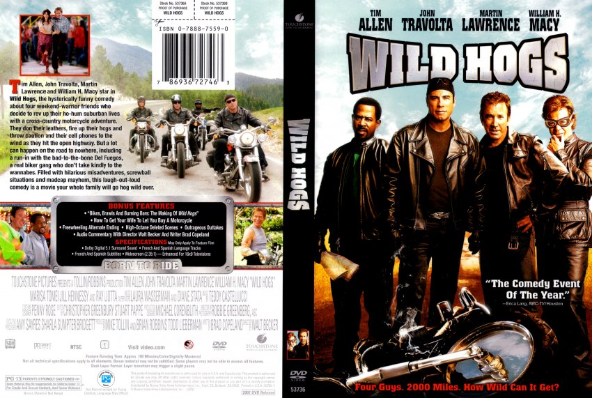 wild hogs dvd