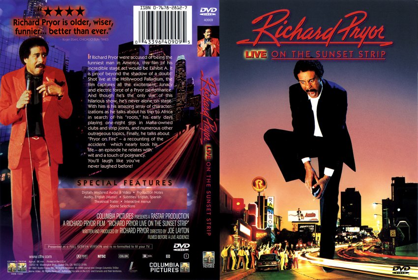 Richard Pryor Live on the Sunset Strip movies Finland