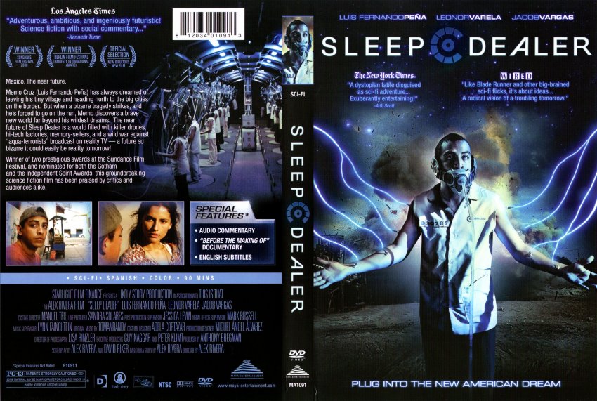 Sleep Dealer (2009) - Movie DVD Scanned Covers