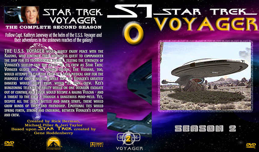 Star Trek Voyager S2 "7 Cover Set"