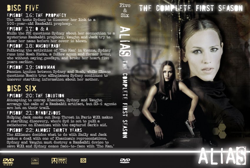 Alias Season 1 Disc 5-6