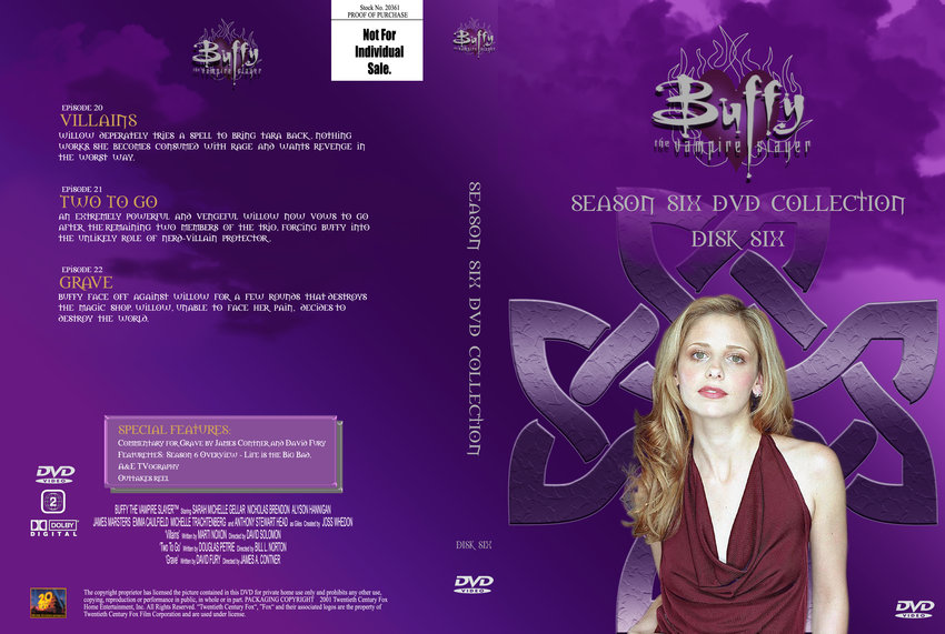 Buffy Season 2 Disc 6