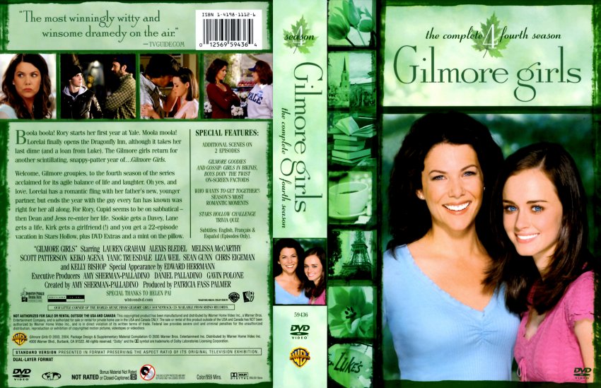 Gilmore Girls Season 4 Box Cover