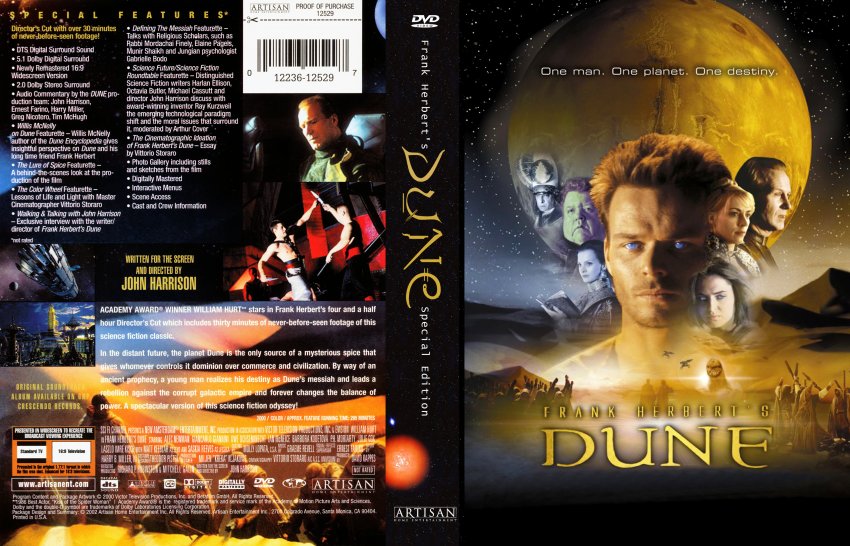 dune 2000 dvd
