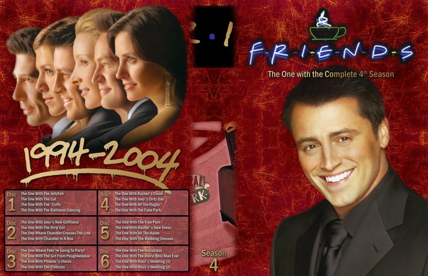 friends season 4 dvd