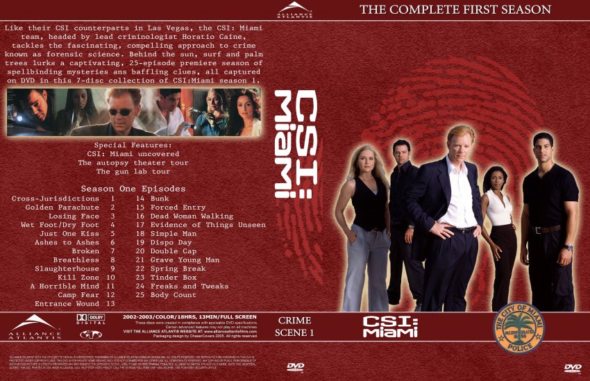 CSI: Miami season 1