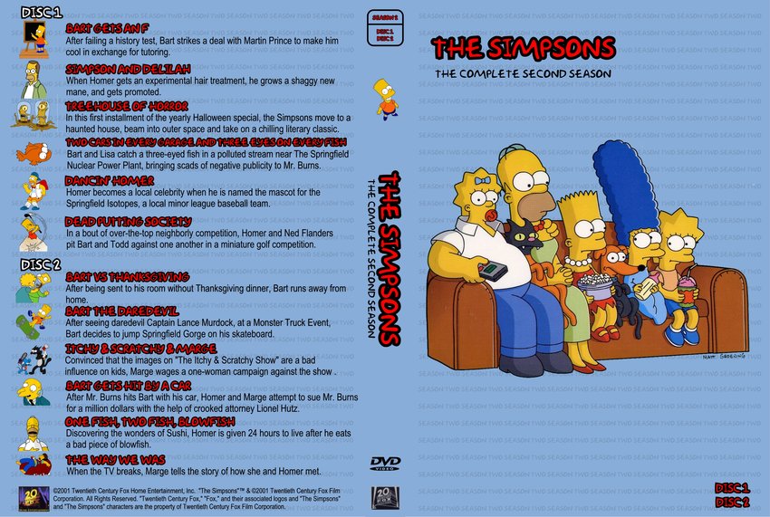 the simpsons season 2