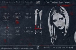 Buffy The Vampire Slayer  - Season 5