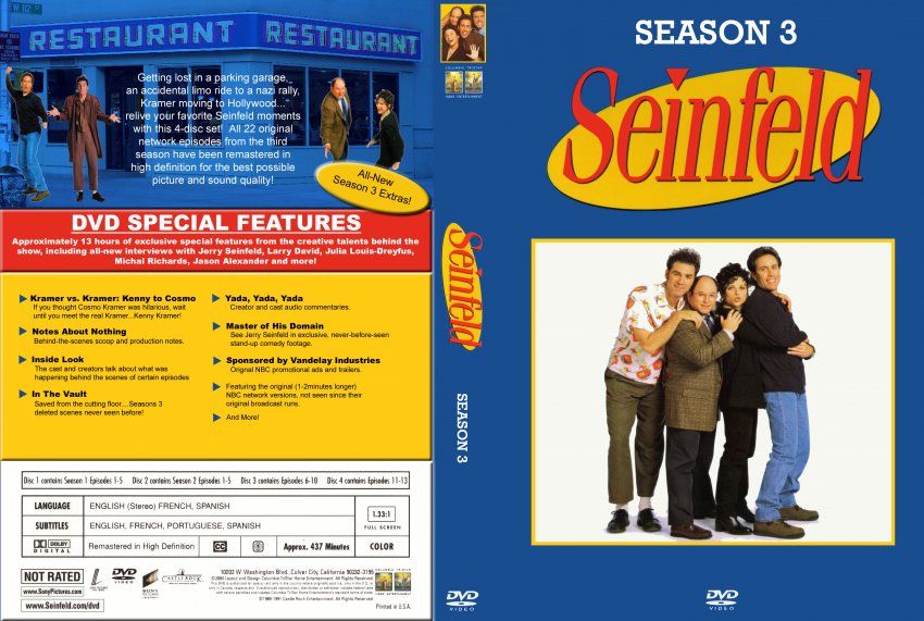 Seinfeld Season 3 Custom