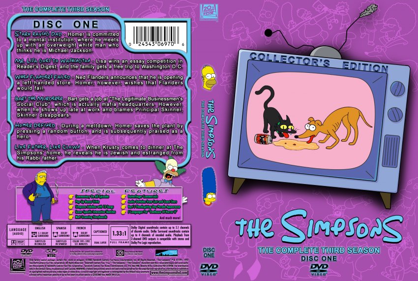 The Simpsons - Season 4 Disc 1