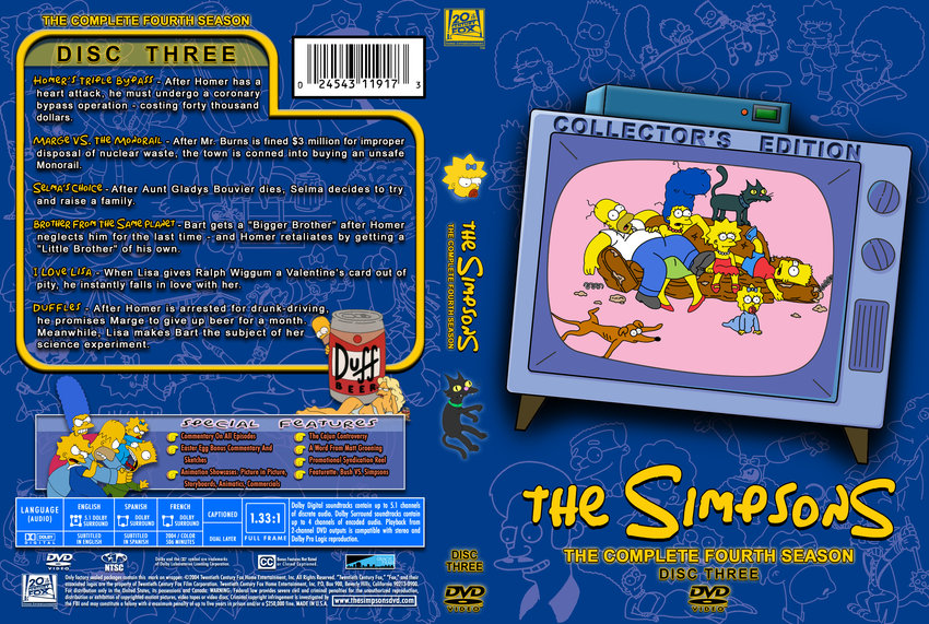 The Simpsons - Season 4 Disc 3